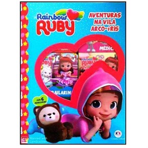 Rainbow Ruby - Aventuras na Vila Arco-íris-Box com 6 Mini Livros